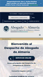 Mobile Screenshot of abogadodealmeria.com